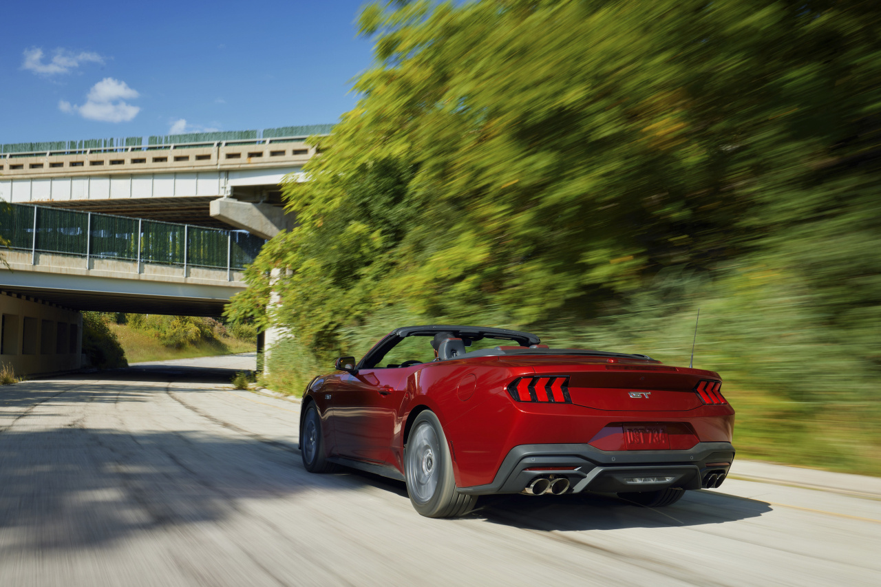 Der zukünftige Ford Mustang ConvertibleCabriolet (2025) fordfan.de