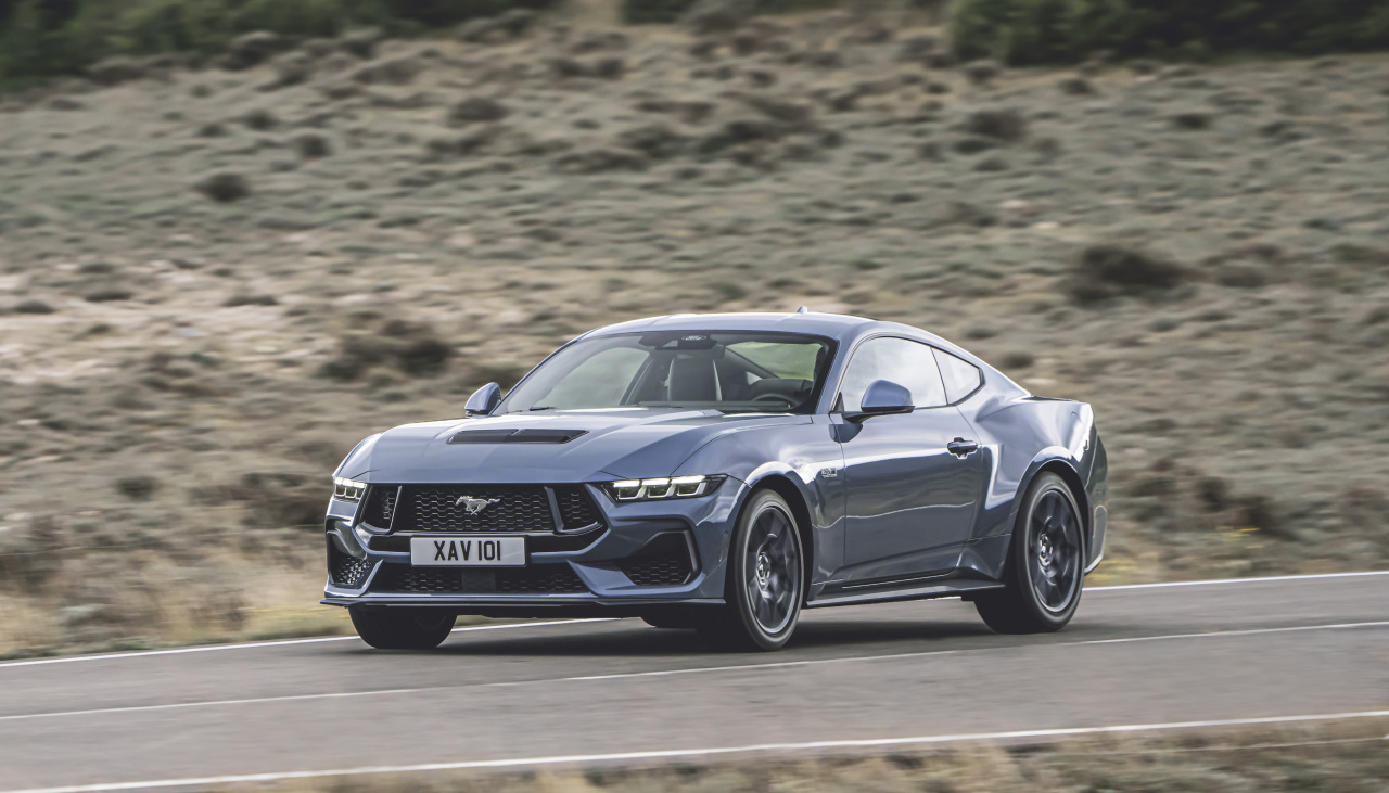 Der aktuelle Ford Mustang Fastback-Coupé (2024)